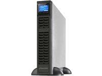 PowerWalker VFI 2000CRM LCD, Dobbeltkonvertering (Online), 2 kVA, 1600 W, Sinus, 110 V, 300 V