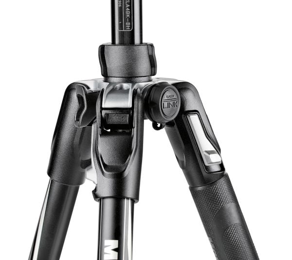 Manfrotto Befree Advanced MKBFRTA4BK-BH - Tripod - med Manfrotto 494 Center Ball head