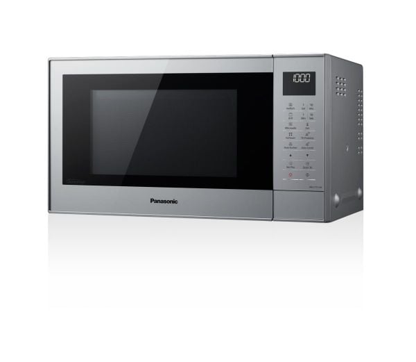 Panasonic NN-CT57, Bänkskiva, Kombination mikroovn, 27 L, 1000 W, Knapper, Sølv - Engelsk användarvejledning