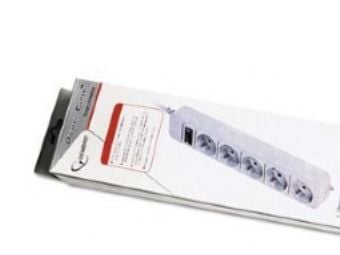 Gembird SPG3-B-15C, 5 AC-pistorasia(a), 4,5 m, 45 mm, 105 mm, 340 mm, 880 g