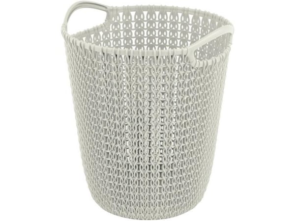 CURVER papperskorg KNIT 7L / kräm