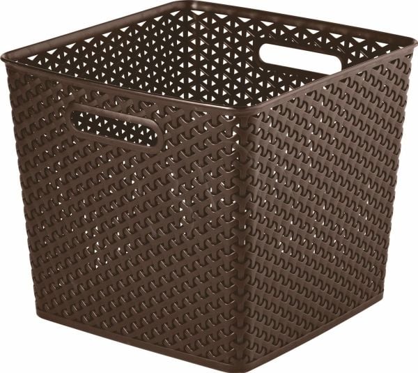 Vaskekurv Curver My Style 25L brun (196898)