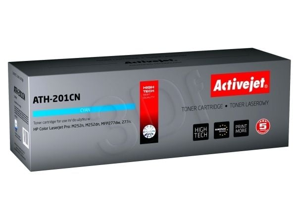 Activejet ATH-201CN, 1400 sider, Cyan, 1 stykker
