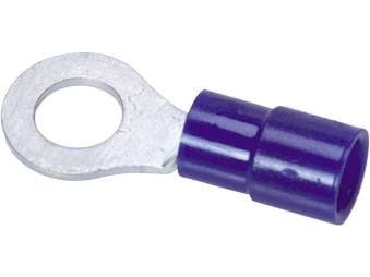 Ringkabelsko blå 1,5-2,5mm² hål Ø3,7mm längd 20,6mm inv. Ø4,5mm (100 st)