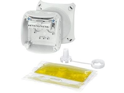 Hensel WP 0202 G, Polykarbonaatti (PC), Harmaa, 93 mm, 62 mm, 93 mm
