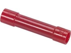 Liitosholkki punainen 0,5-1,5mm²sisähalkaisija Ø3,8mmpituus 25,5mm - (100 kpl.)