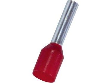 Liitäntäputki punainen 1,5 mm²pituus 14,0 mmeristyspituus 8,0 mmreiän halkaisija Ø1,7/3,5 mm - (100 kpl)