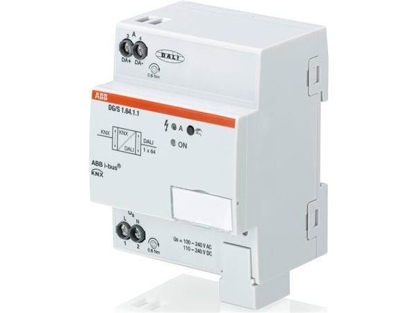 ABB KNX DALI gateway, Basic 1-kanavainen, MDRC DG/S1.64.1.1.1