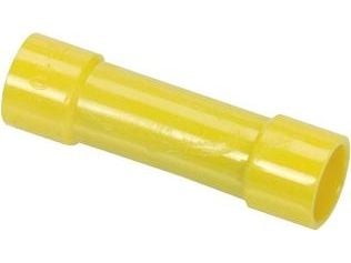 Skarv-/kopplingsmuff gul 4–6mm² innerdiameter Ø6,6mm längd 27,5mm - (100 st.)