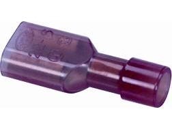 Spadkabelsko helisolerad röd 0,5-1,5mm² spadkabelsko 6,3mm, längd 22mm invändig diameter Ø2,7mm - (100 st.)