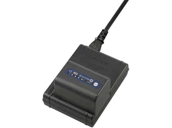 Sony BC-VM10 - Batteriladdare/strömadapter - för NP-FM500, FM55; NPF-M55; a SLT-A57, SLT-A58, SLT-A65, SLT-A77