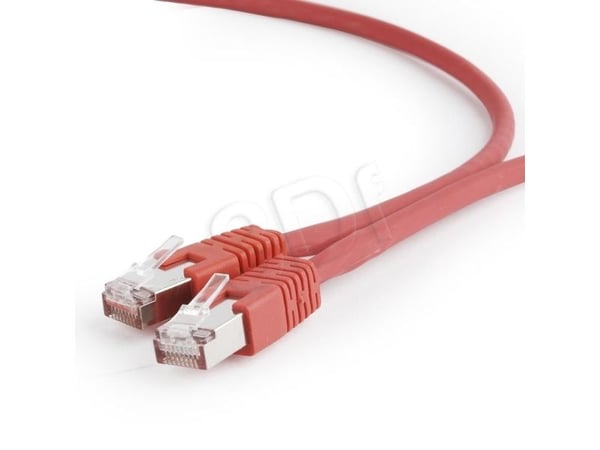 Cablexpert - Koblingskabel - RJ-45 (hann) til RJ-45 (hann) - SFTP - CAT 6a - halogenfri, formstøpt - rød