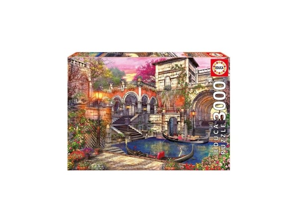 Puzzle 3000 elementtejä, Romanttinen Venetsia