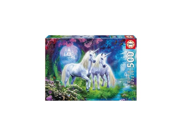 Educa 500 Unicorns in the Forest