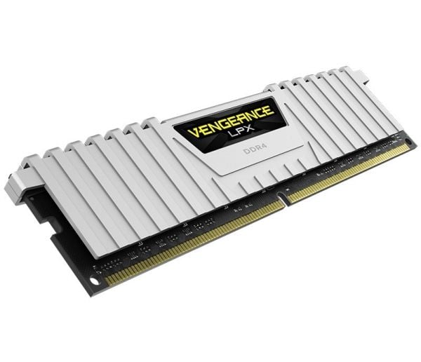 CORSAIR Vengeance LPX - DDR4 - sett - 16 GB: 2 x 8 GB - DIMM 288-pin - 3000 MHz / PC4-24000 - CL16 - 1.35 V - ikke-bufret - ikke-ECC - hvit
