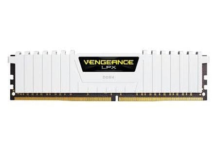 CORSAIR Vengeance LPX - DDR4 - sett - 16 GB: 2 x 8 GB - DIMM 288-pin - 3000 MHz / PC4-24000 - CL16 - 1.35 V - ikke-bufret - ikke-ECC - hvit