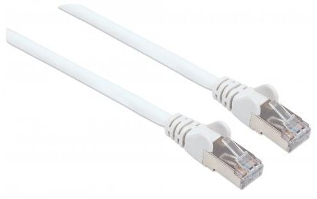 Intellinet 741903, 0,25 m, Cat7, S/FTP (S-STP), RJ-45, RJ-45, Hvit