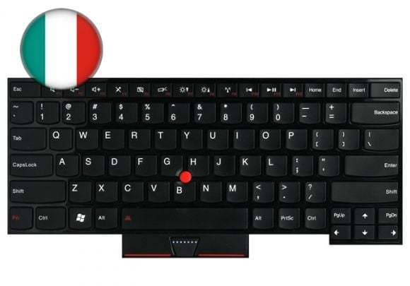 Lenovo 04W2731, Tastatur, Italiensk, Lenovo, ThinkPad Edge S430