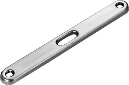 Walraven dobbeltholder M8 - Elforzinket. CC 105mm. 125mm til rørb. Fast centerafstand