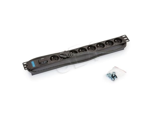 Triton RAB-PD-X07-A1, Sort, 8x CSN, 2 m, 16 A, 16 A