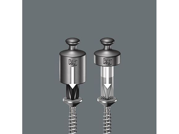 Wera 05110000001, 13 cm, Sort, Grønn