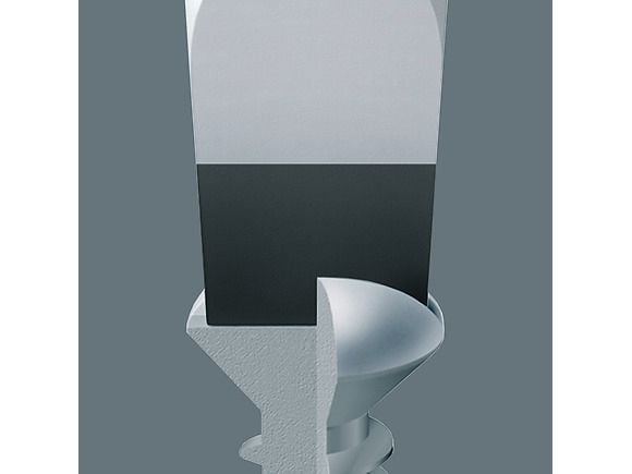 Wera 05018268001, 26,2 cm, Sort, Gul