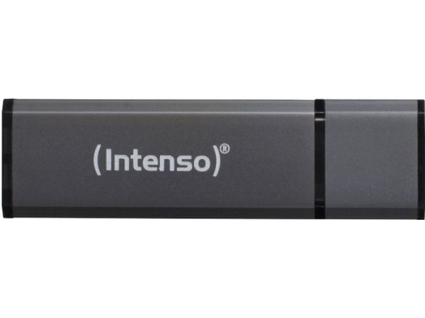 Intenso Alu Line - USB flash-enhet - 64 GB - USB 2.0 - antracit