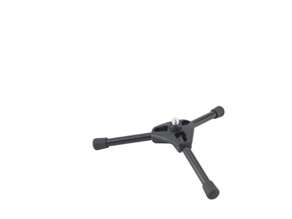 König & Meyer 23110-316-55, Stasjonært mikrofonstativ, Tripod-base, Sort, Stål, Plast, 3/8"