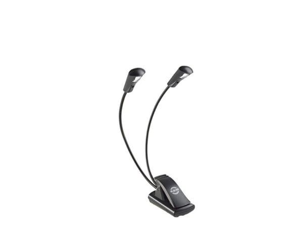 König & Meyer 12243 - Sort - Plast - LED - 700 Lux - 2,5 cm - Batteri (12243-000-55)