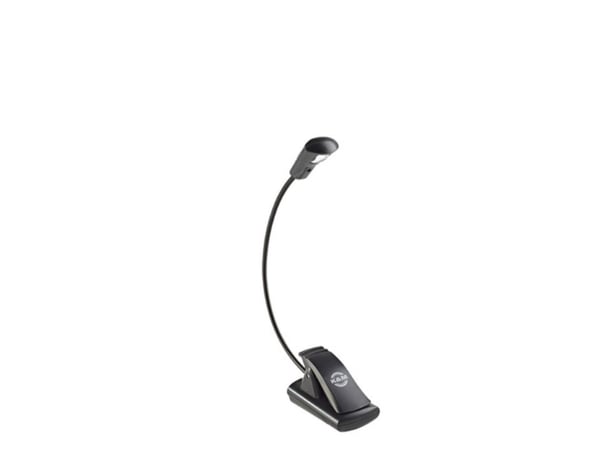 König & Meyer 12241, Sort, Plast, LED, 800 lx, 2,5 cm, Batteri