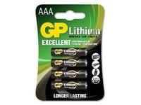 GP Primary Lithium 24LF - Batteri 4 x AA-type - Li-FeS2