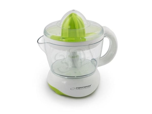 Esperanza CLEMENTINE - Sitruspresse - 0.7 liter - 25 W - hvit/grønn