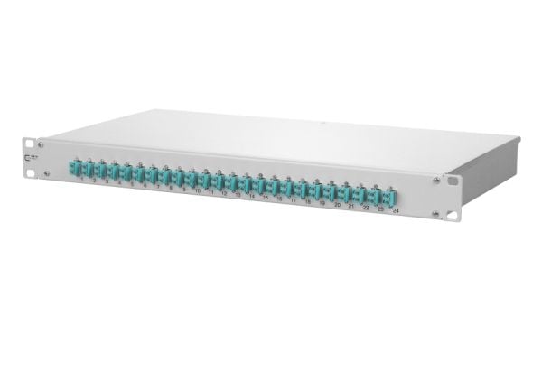 BTR NETCOM 1502557724-E, LC, Vit, Stativmontering, 1U, 482,6 mm, 44,5 mm