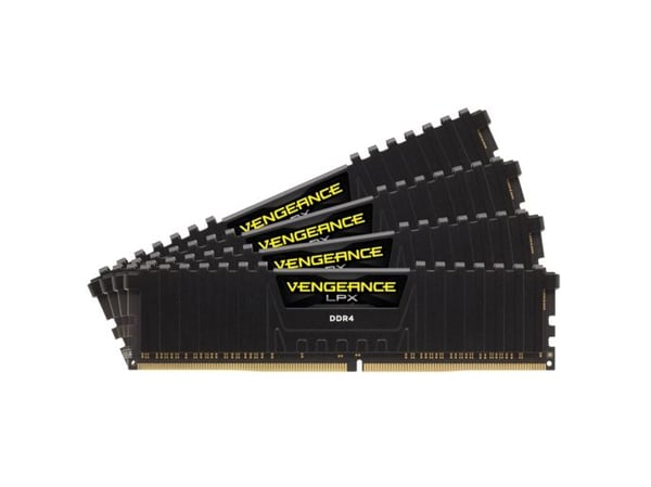 CORSAIR Vengeance LPX - DDR4 - sett - 16 GB: 2 x 8 GB - DIMM 288-pin - 2933 MHz / PC4-23400 - CL16 - 1.35 V - ikke-bufret - ikke-ECC - svart