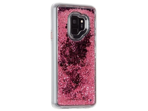 Case-mate WATERFALL, Suojus, Samsung, Galaxy S9, Punainen, Läpinäkyvä
