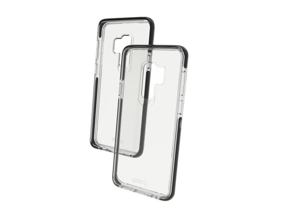 GEAR4 Piccadilly, Etui, Samsung, Galaxy S9+, 15,8 cm (6.2"), Sort, Gjennomsiktig