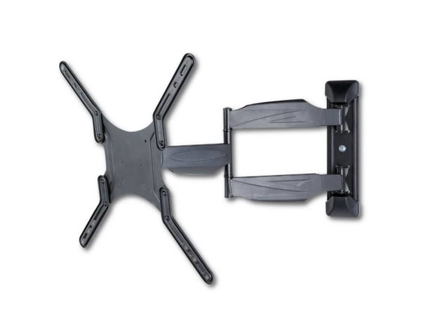 Techly monteringssett (grensesnittgaffel, 3 ledd, svingarm veggfeste) - for LCD-skjerm - Svart - Skjermstørrelse: 58,4-139,7 cm (23 in-55 in)