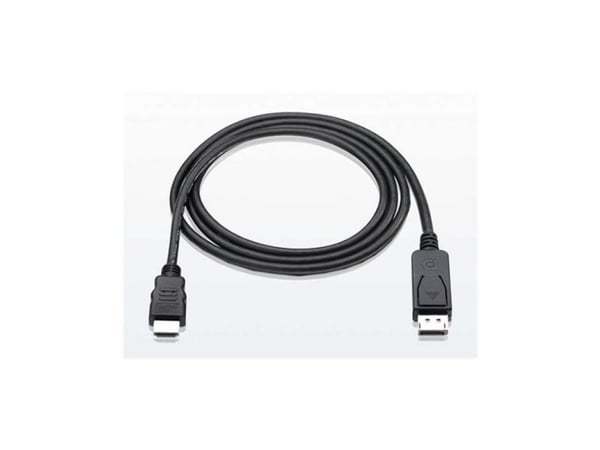Techly ICOC-DSP-H12-010, 1 m, DisplayPort, HDMI Type A (Standard), Hankjønn, Hankjønn, Rett