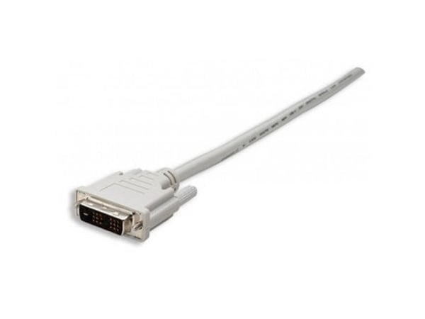 Techly 1.8m DVI-D M/M, 1.8m, DVI-D, DVI-D, urosliitin, urosliitin, Musta