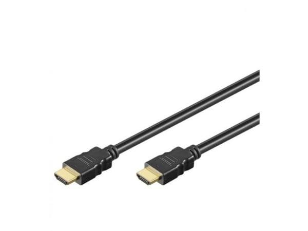 TECHly ICOC HDMI-4-100 - High Speed - HDMI-kabel med Ethernet - HDMI hann til HDMI hann - 10 m - trippel beskyttelse - svart - formstøpt, 4K-støtte...