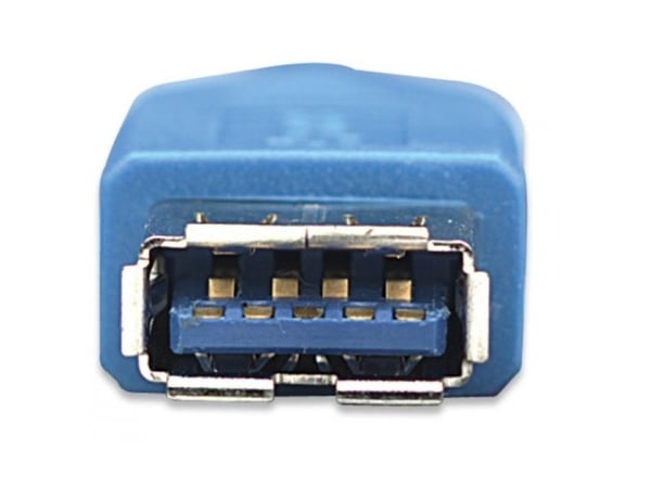 TECHly - USB forlængerkabel - USB Type A (hun) til USB Type A (han) - USB 3.1 Gen1 - 3 m - 3 m