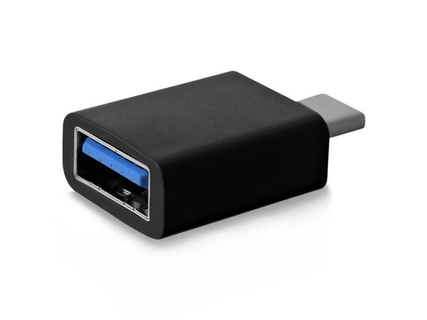 V7 - USB-kabel - USB-C (hann) reversibel til USB-type A (hunn) - USB 3.0 - svart