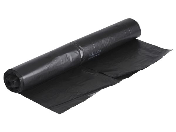 Sæk, ABENA Poly-Line Supersæk ULTRA, 100 l, sort, HDPE/virgin - (25 stk.)