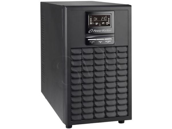 Bluewalker PowerWalker VFI 3000 CG PF1 - UPS - 3000 Watt - 3000 VA 9 Ah - RS-232, USB - Utgangskontakter: 9 (10122111)