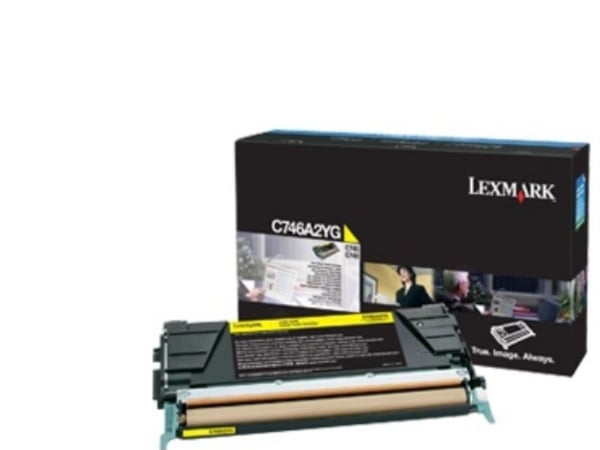 Lexmark C746A3YG, 7000 sivua, Keltainen, 1 kpl