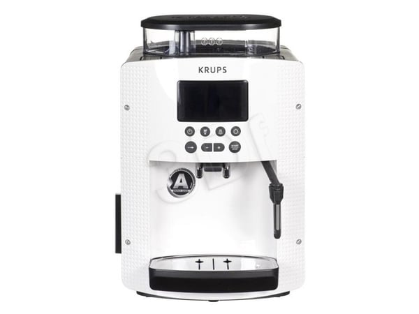 Krups EA 8161, Espressomaskin, 1,8 l, Kaffe bønner, Malt kaffe, Innebygd kaffekvern, 1450 W, Hvit
