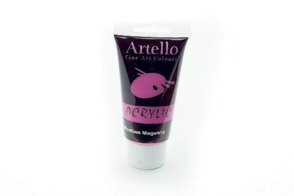 Artello akrylmaling 75 ml Medium Magenta Artello akrylmaling 75 ml Medium Magenta