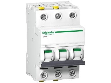 Automaattisuojakytkin iC60N D 3P 20A 6KA