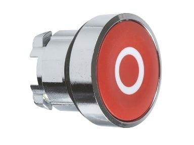 Schneider Electric ZB4BA432, Rød, Harmony XB4, IP69K, 29 mm, 28 mm, 29 mm