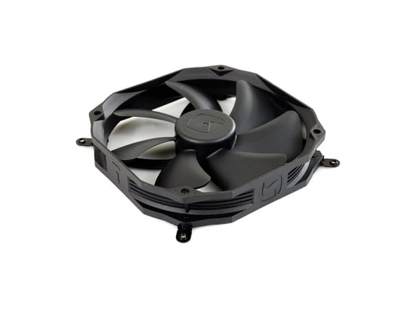 SilentiumPC Sigma Pro 140 PWM, Vifte, 14 cm, 500 RPM, 1400 RPM, 133,62 m³/t, Sort
